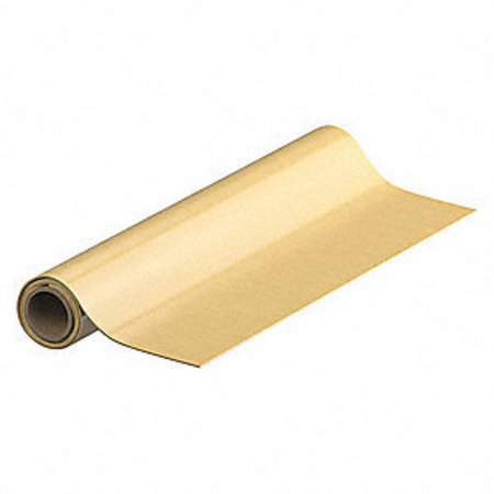 E. JAMES Sheet Rubber, 1/2, 36" X 4ft Natural Gum 387-1/2X36X4